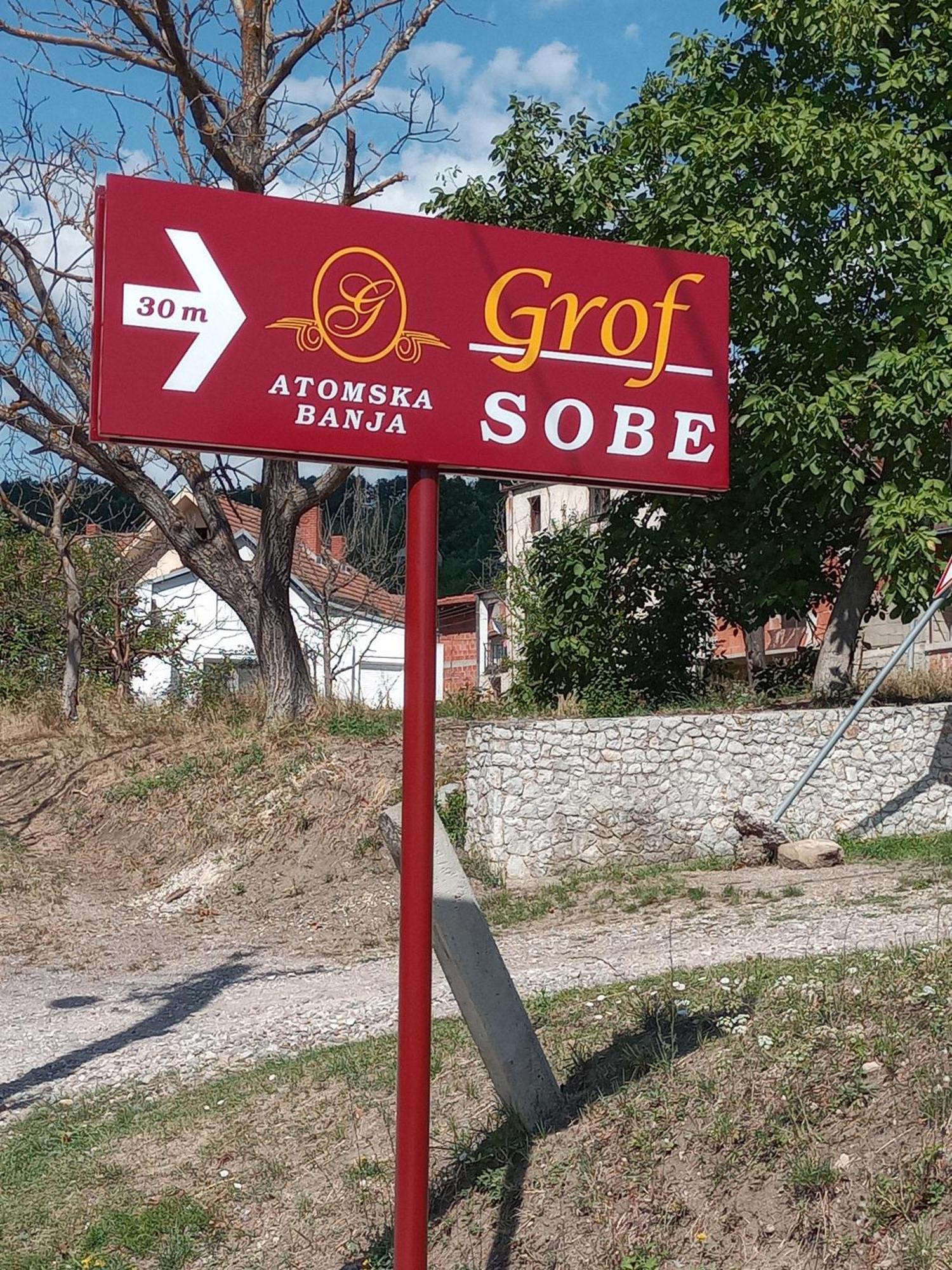 Banja Gornja Trepca-Smestaj Grof エクステリア 写真